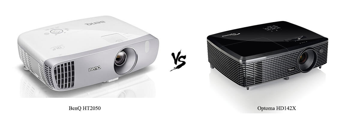 Compare BenQ HT2050 vs Optoma HD142X side by side in 2023