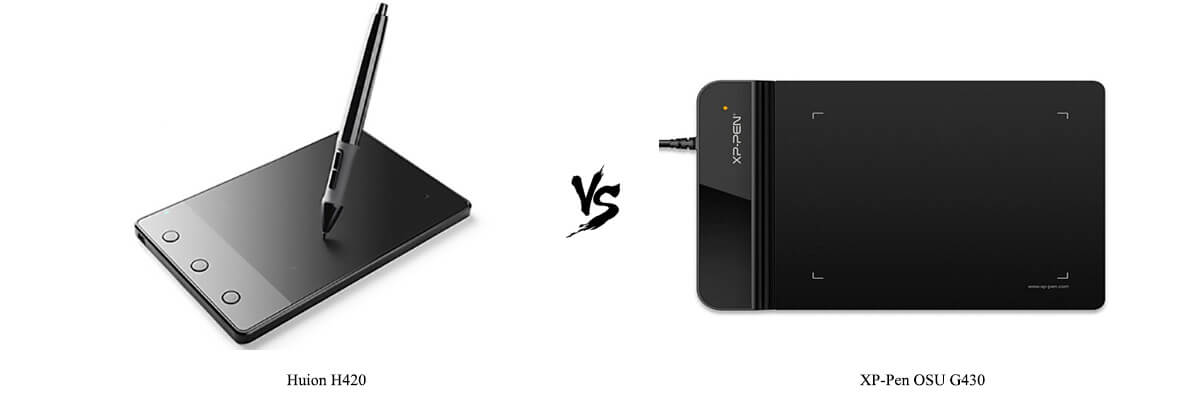 Huion H420 vs XP-Pen OSU G430