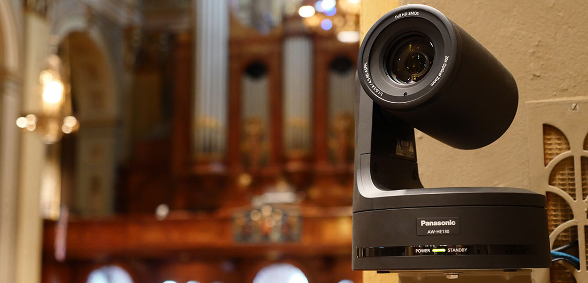 robotic cameras for church